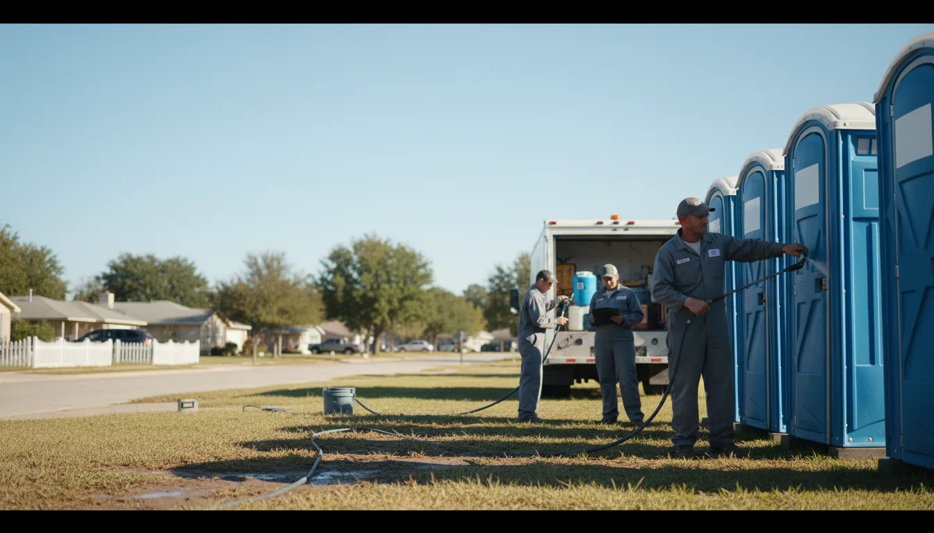 Long-Term Portable Toilet Rental in Prentiss, MS near me